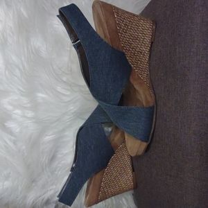Comfy Fabric Aerosole Wedges